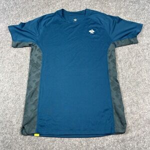 Rabbit Running Men's Strong Running Tee Blue Small Training Sports Trail Large